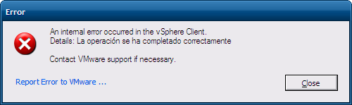 Error: everything's OK
